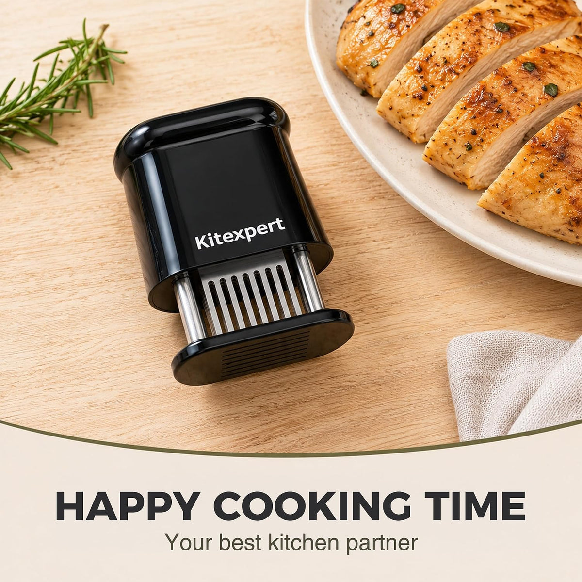 KITEXPERT Meat Tenderizer Tool with 56 Stainless Steel Ultra Sharp Needles