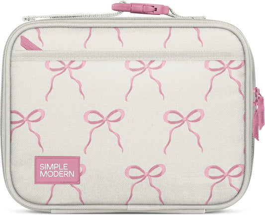 Simple Modern Kids Lunch Box for School | Reusable Insulated Lunch Bag for Toddler, Girl, and Boy | Meal Containers with Exterior & Interior Pockets | Hadley Collection | Unicorn Fields - Colors B