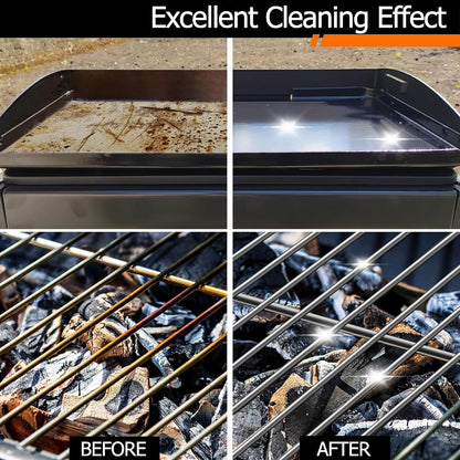 Heavy Duty Griddle Cleaning Brick with Handle, Grill Cleaner for Cleaning Flat top, Pumice Griddle Cleaning Stone Removing Stains for BBQ, Swimming Pool, Sink (5 Pack)