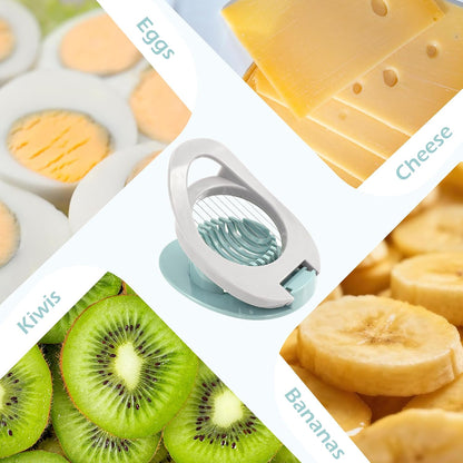 BlingKingdom Egg Slicer, Stainless Steel Wire Egg Cutter for Kitchen