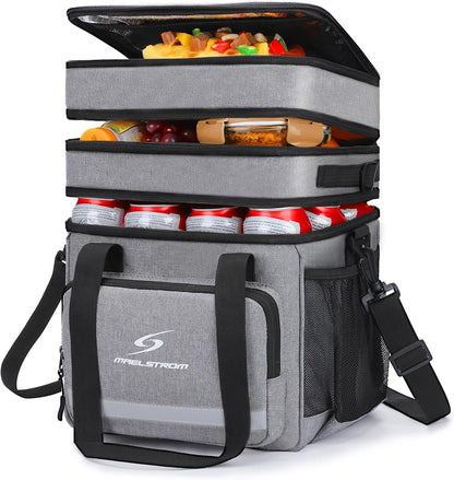 Maelstrom Lunch Box for Men,Insulated Lunch Bag Women/Men,Leakproof Lunch Cooler Bag, Lunch Tote Bag
