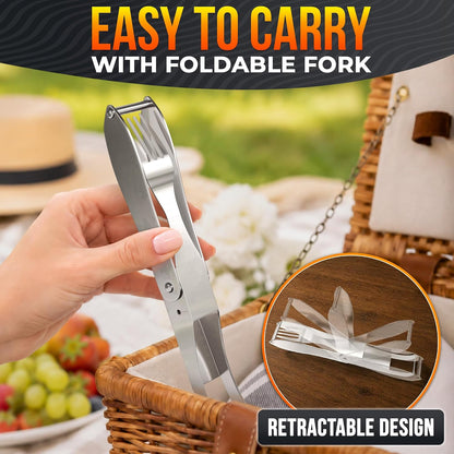 3-in-1 Watermelon Cutter Slicer Tool, Stainless Steel Kitchen Gadget