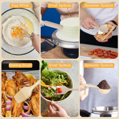 20-Piece Mixing Bowls Set with Airtight Lids – 6 Stainless Steel Kitchen Bowls (4.5QT, 4QT, 3.5QT, 2.1QT, 1.5QT, 1.1QT), 3 Grater Attachments, Non-Slip Silicone Bottoms, Perfect for Baking & Serving