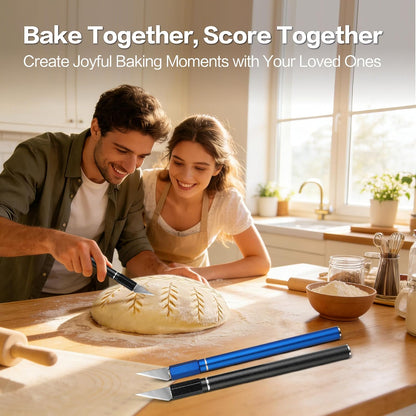 Upgraded Bread Lame 2-Pack, Sourdough Scoring Tool for Home Baking