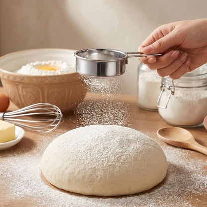 2 Pack Powdered Sugar Sifter, Flour Sifter for Baking