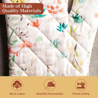 Maison d' Hermine Pot Holders 100% Cotton Potholders (8" x 8") - Colors A
