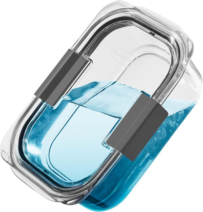 Rubbermaid Brilliance BPA Free 44-Piece Food Storage Containers Set Airtight Leak-Proof with Lids for Meal Prep Lunch and Leftovers