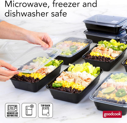 GoodCook Meal Prep Containers, Single