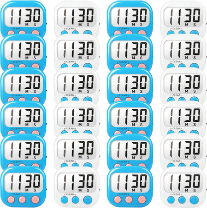 Digital Timer for Kids Classroom Timers for Teachers Blue Green