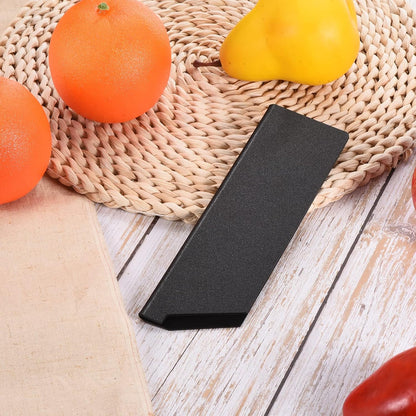 PATIKIL ABS Knife Cover Sleeves for 8" Chef Knife, Knives Edge Guard Blade Protector Universal Knife Sheath for Home Kitchen, Black