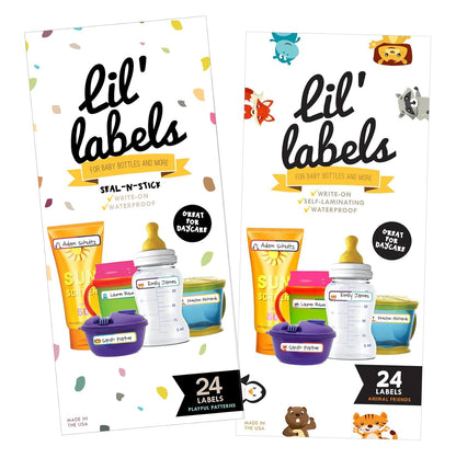 Removeable, Write-On Food Labels, Waterproof, Multipurpose, Freezer Safe, Self-Laminating Label, Dishwasher-Safe for Home Organization and Kitchen Labels (All-Purpose White), Made in The USA