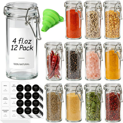 ComSaf Glass Pantry Jars with Airtight Lids 0.7 Gallon 2 Pack Wide Mouth | Flour sugar rice, Sourdough pickling, Pantry organization, Scoop included, Baking supplies, Bulk food storage, Large capacity