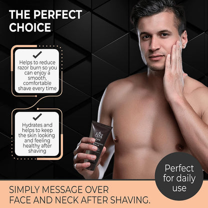 Salt Cellar Dead Sea Aftershave Balm – All-Natural Men’s After Shave with Botanical Extracts. Soothes Razor Burn, Hydrates Skin, and Absorbs Fast. Paraben-free. (Dead Sea Minerals)