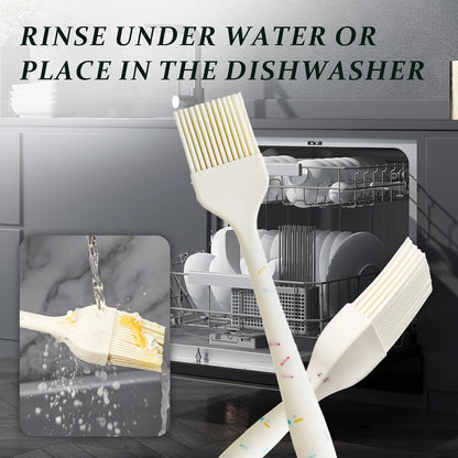 Silicone Basting Brushes, BPA-Free Pastry Brush for BBQ