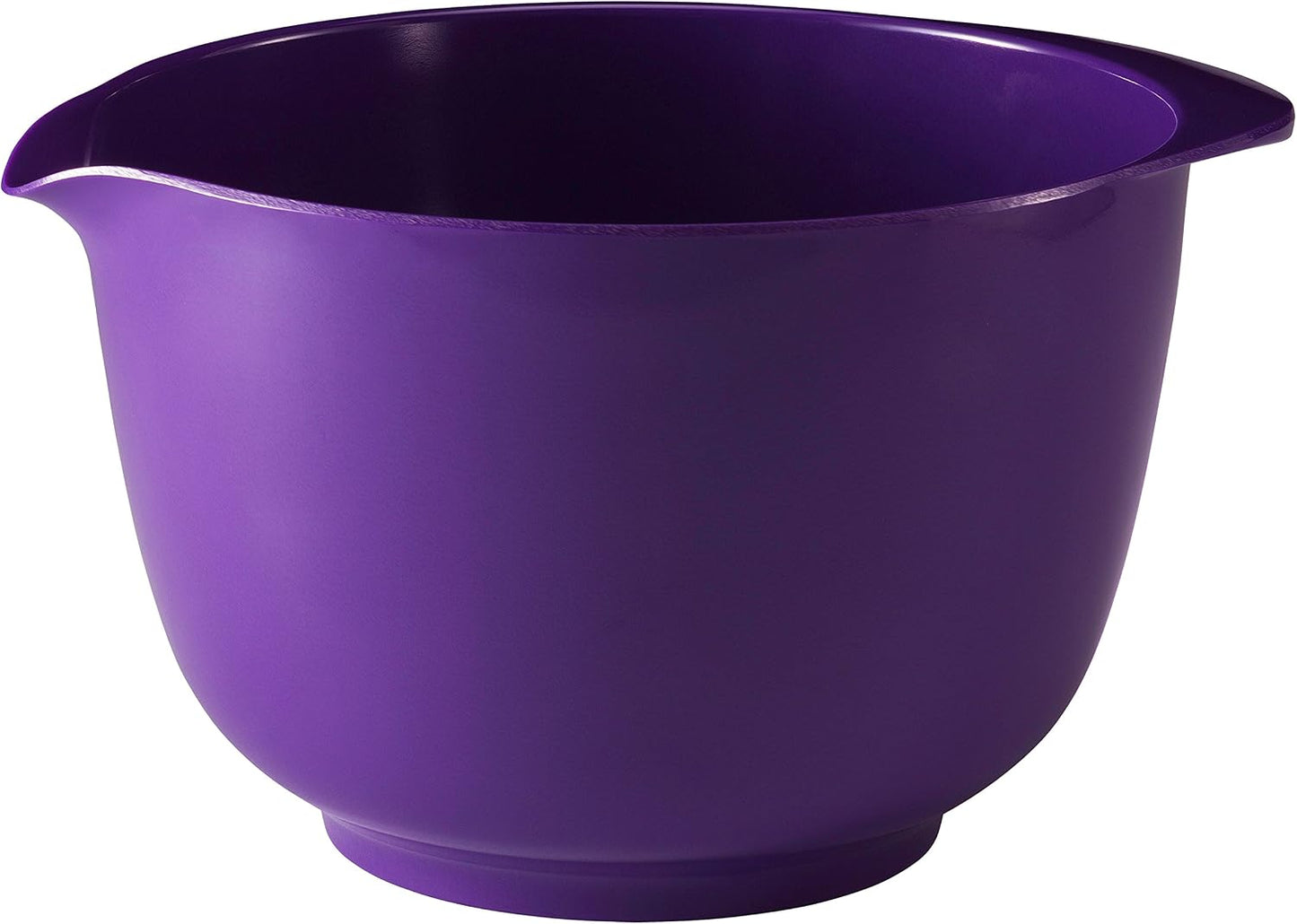 Hutzler Classic 2 Liter Melamine Mixing Bowl, Gray