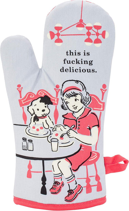 Blue Q Oven Mitts - Cute Kitchen Accessories & Kitchen Gifts - from Scratch