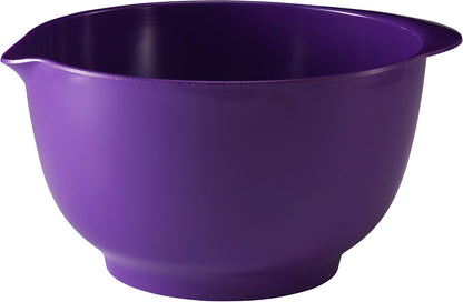 Hutzler Classic 2 Liter Melamine Mixing Bowl, Gray