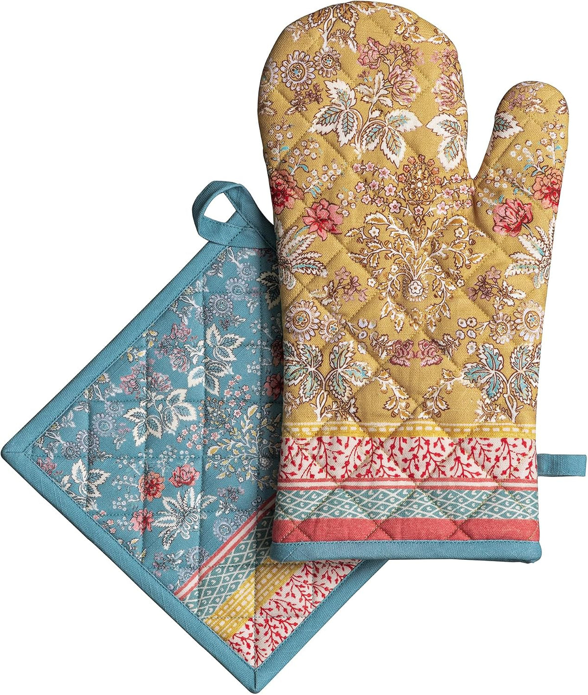Maison d' Hermine Pot Holders 100% Cotton Potholders (8" x 8") - Colors A
