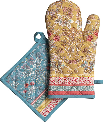 Maison d' Hermine Pot Holders 100% Cotton Potholders (8" x 8") - Colors A