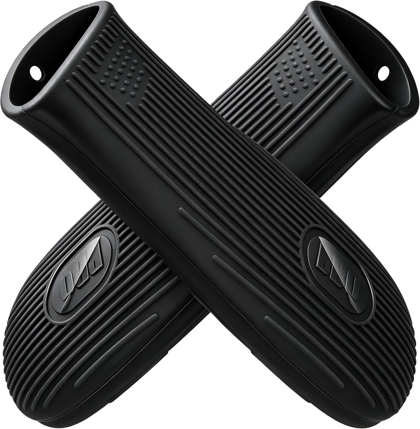 Cbiumpro 2-Pack Cast Iron Handle Cover, Silicone Heat Resistant Hot Cast Iron Skillet Pan Handle Covers Holder Sleeve