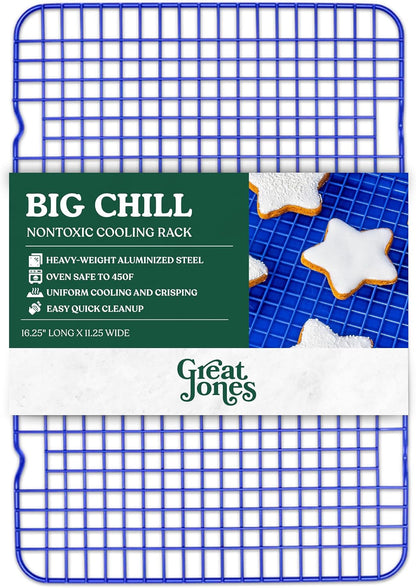 Great Jones Non Stick Wire Cooling Rack (Blueberry) – Fits Half Sheet