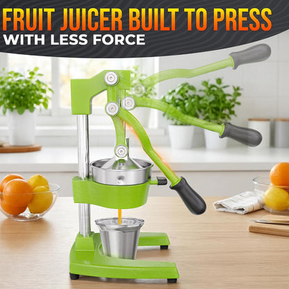 NADOBA Lemon Squeezer and Lime Squeezer, Max Extraction Citrus Hand Juicer