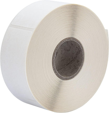 L LIKED Blank White 1 x 2 Inch Dissolvable Labels for Food Rotation Prep roll of 500 (1 Rolls)