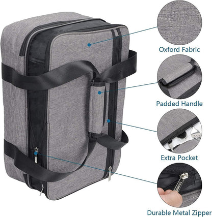 Lunch Bag Insulated Thermal Food Carrier,Insulated Double Casserole Carrier, 9"x13" Baking Dish Carrier, Padded Lasagna Holder, Expandable Hot And Cold Thermal Tote Bag, Casserole Dishes Travel Bag