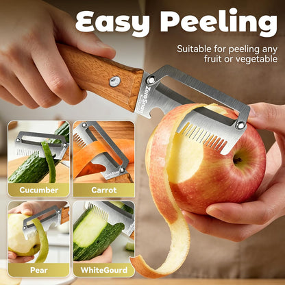 3 in 1 Multi Functional Vegetable Peeler with Bottle Opener