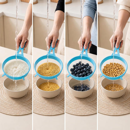 4 Pcs Plastic Strainer Plastic Colander Strainer for Kefir Grains