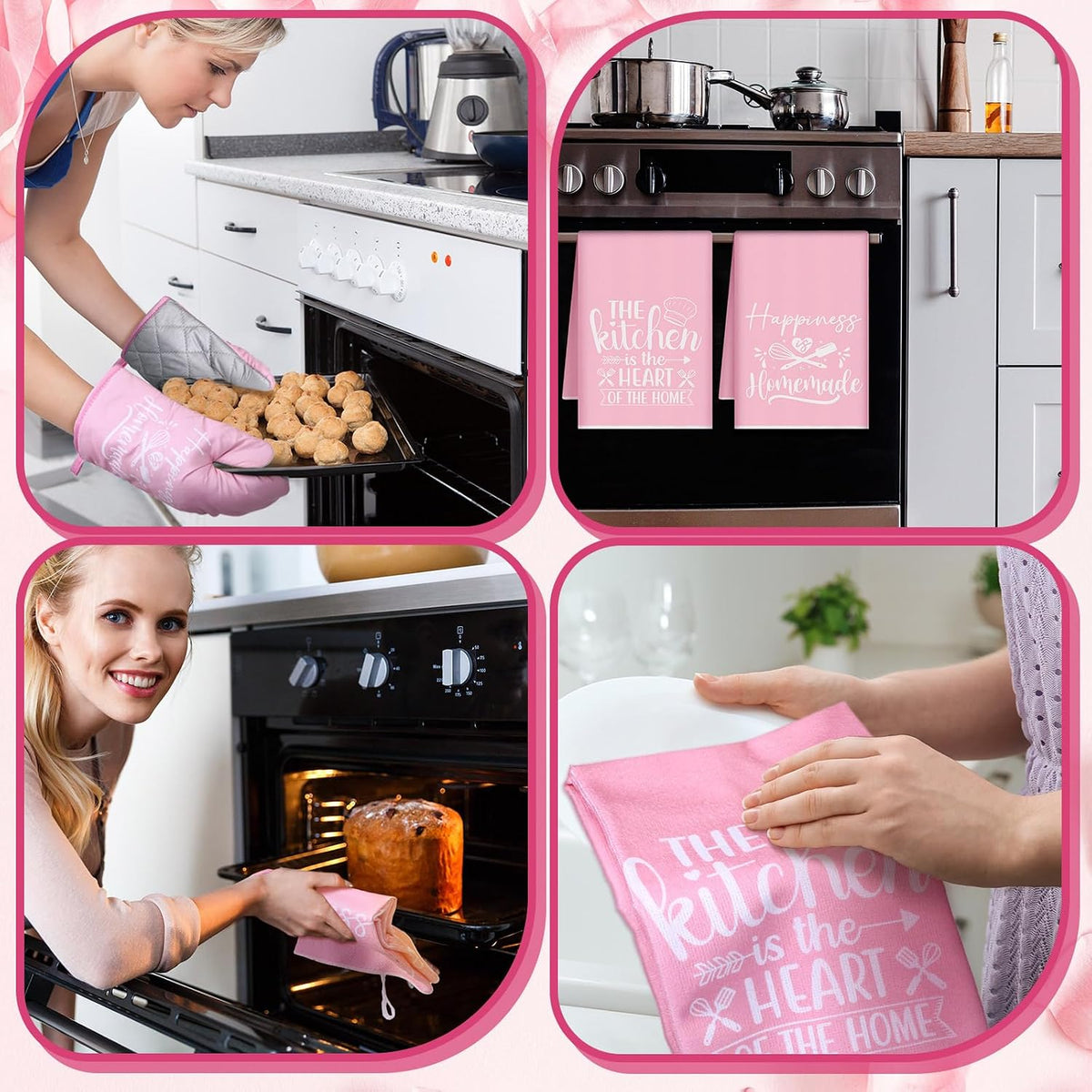 Sratte 6 Pcs Farmhouse Kitchen Decor Accessories Set