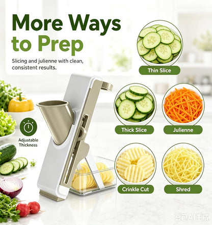 Mandoline Slicer for Kitch,Bigger Size,Adjustable Vegetable Slicer