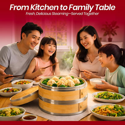 Bamboo Steamer Basket