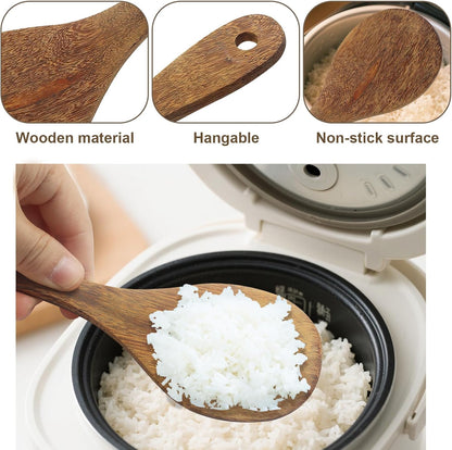 2-Piece Wooden Spoon Set