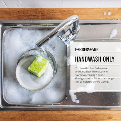 Farberware Bamboo Cutting Board Set, 4-Piece, Reversible