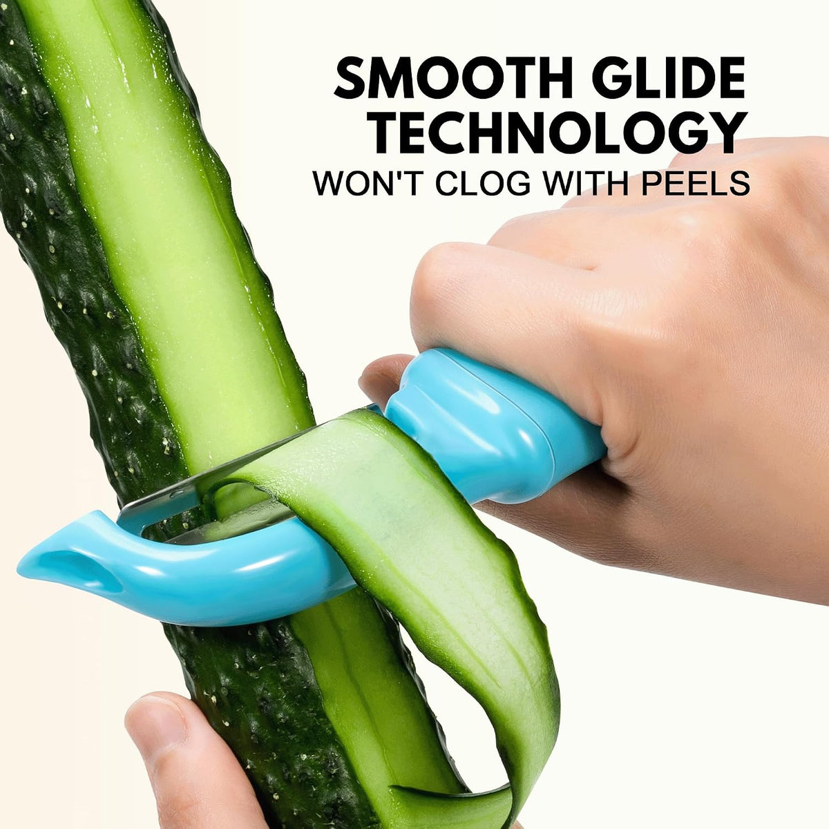 Swivel Vegetable Peeler Soft Comfort Handle Sturdy Long-Lasting Black
