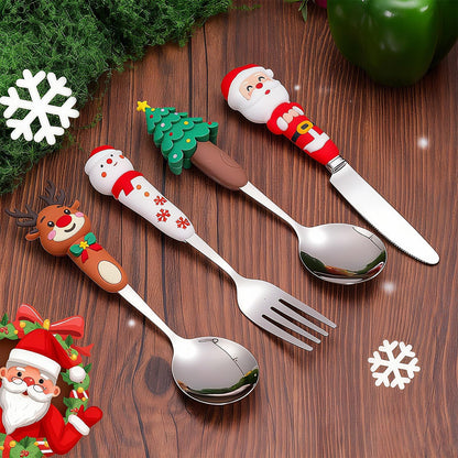 Boulder Bee | Travel Utensils Set | Reusable Camping Cutlery Set | Stainless Steel Flatware Set | Portable Silverware Set with Case | Includes Knife/Fork/Spoon/Straw/Cleaning Cloth/Case (Purple)