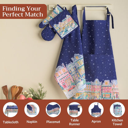 Maison d' Hermine Pot Holders 100% Cotton Potholders (8" x 8") - Colors B
