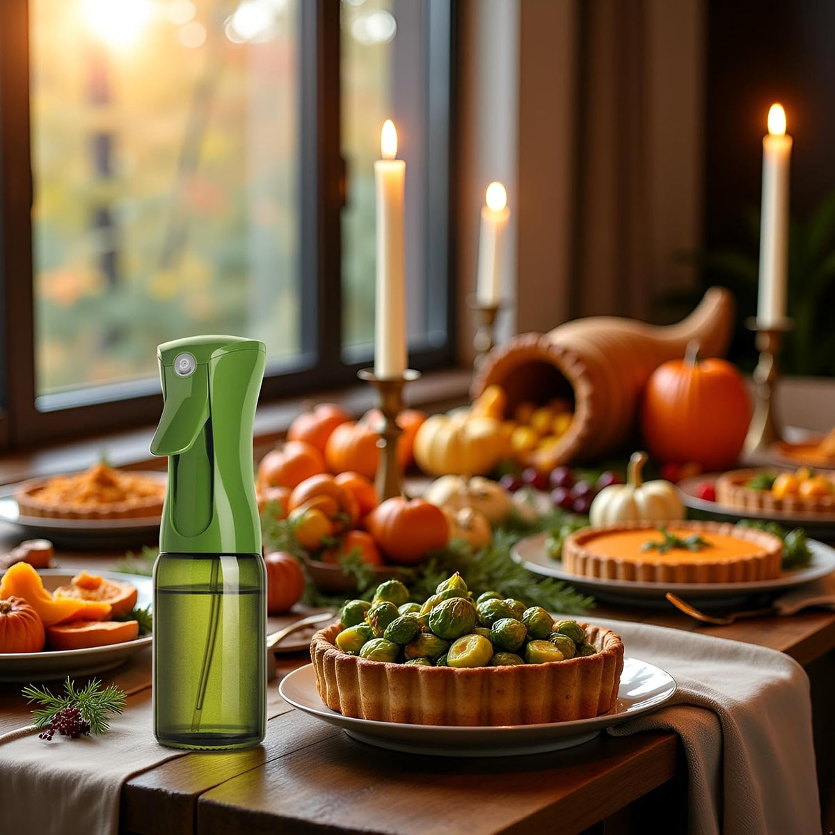 Mistifi Oil Sprayer 150ml glass bottle. Upgraded Version.Fine Mist Spray Bottle for Air Fryer, Olive Oil, Avocado Oil, Healthy Nonstick Frying, Commercial & Home Kitchen Use (PS635)