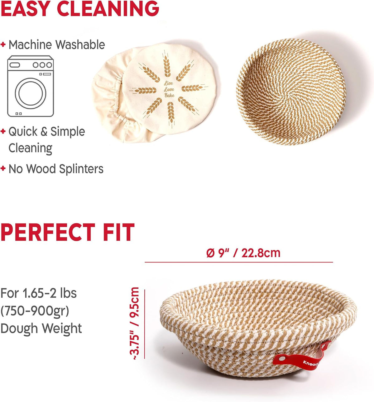 KneadAce Essential Sourdough Starter Kit - Artisan Bread Baking Tools