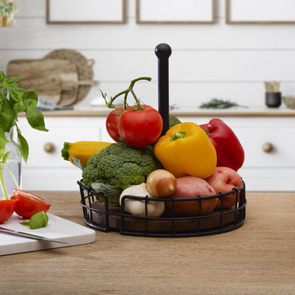 Pfaltzgraff Anvil Cage Condiment Table Caddy