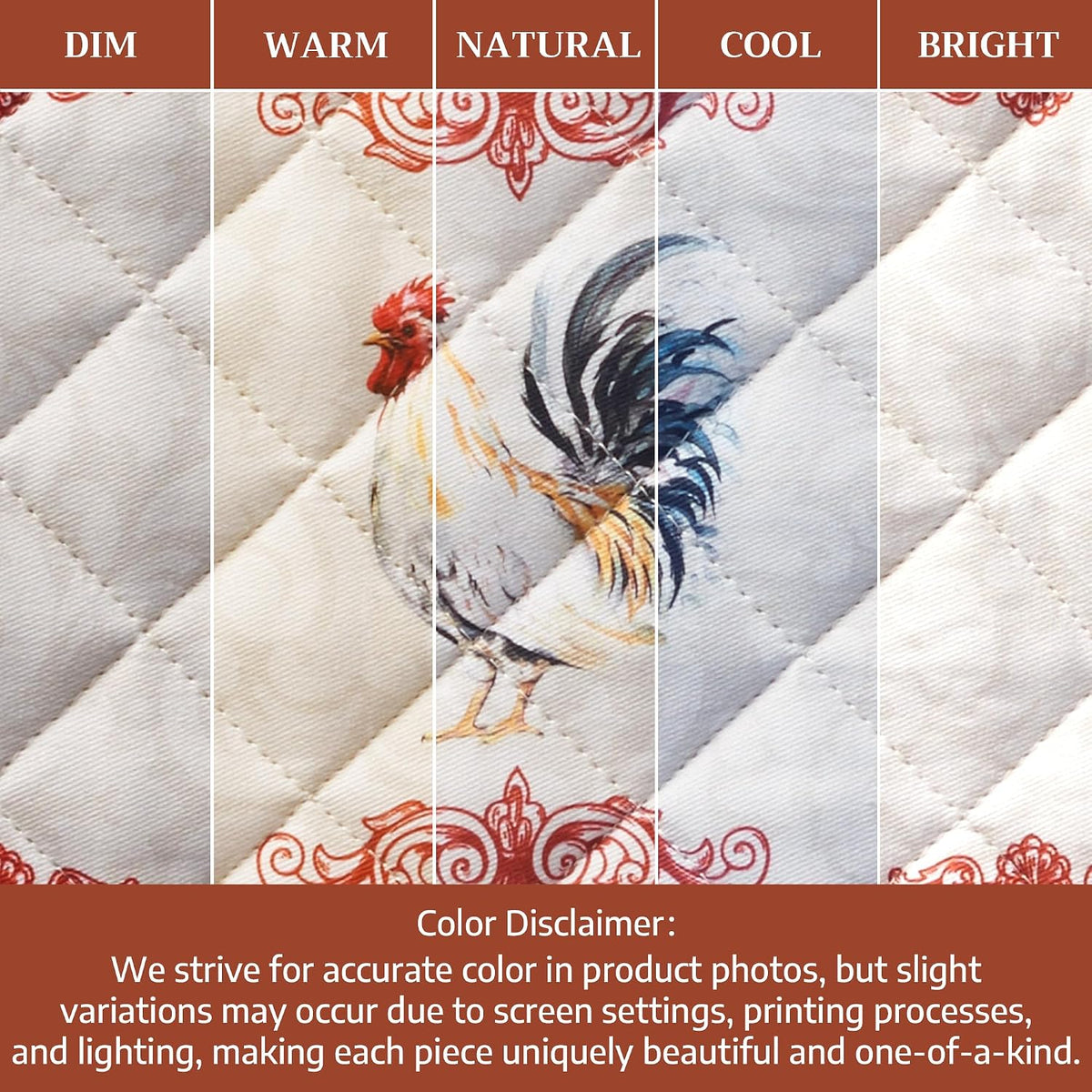 Maison d' Hermine Pot Holders 100% Cotton Potholders (8" x 8") - Colors B