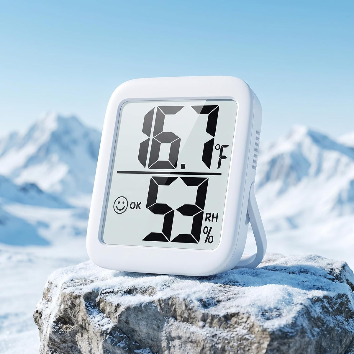 Antonki 2 Pack Room Thermometer Indoor Hygrometer