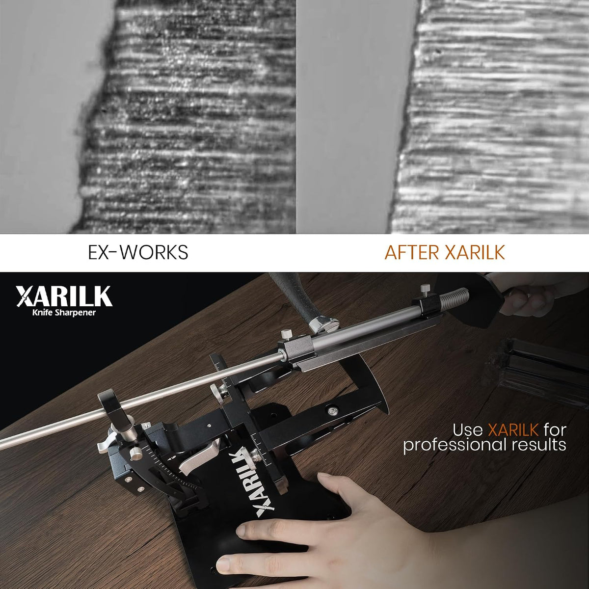 Foldable Knife Sharpening System, Portable Design