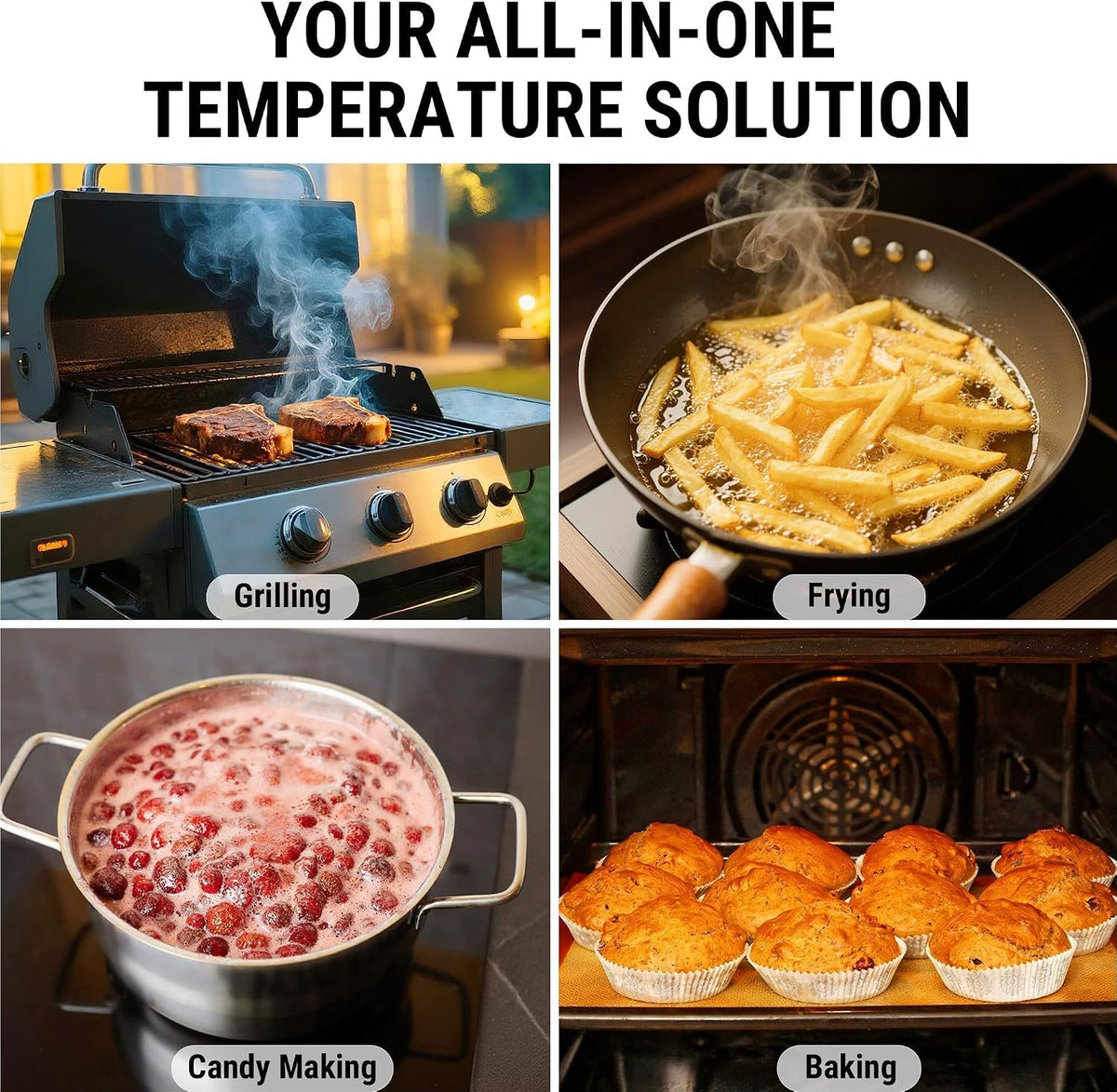 TempPro TempSwift 1 Sec Instant Read Meat Thermometer Digital