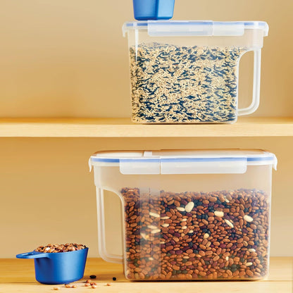 Lock & Lock Storage Bins Food Storage Container with Flip-top lids (Large)