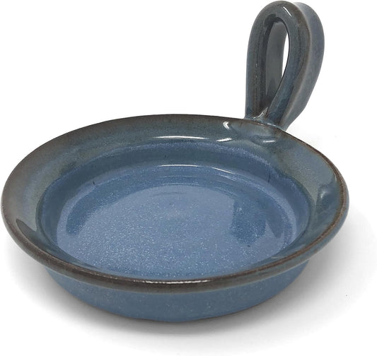 Single Serving Microwave Omelet Maker by MudWorks Pottery, Barrington Blue, Handmade in the USA