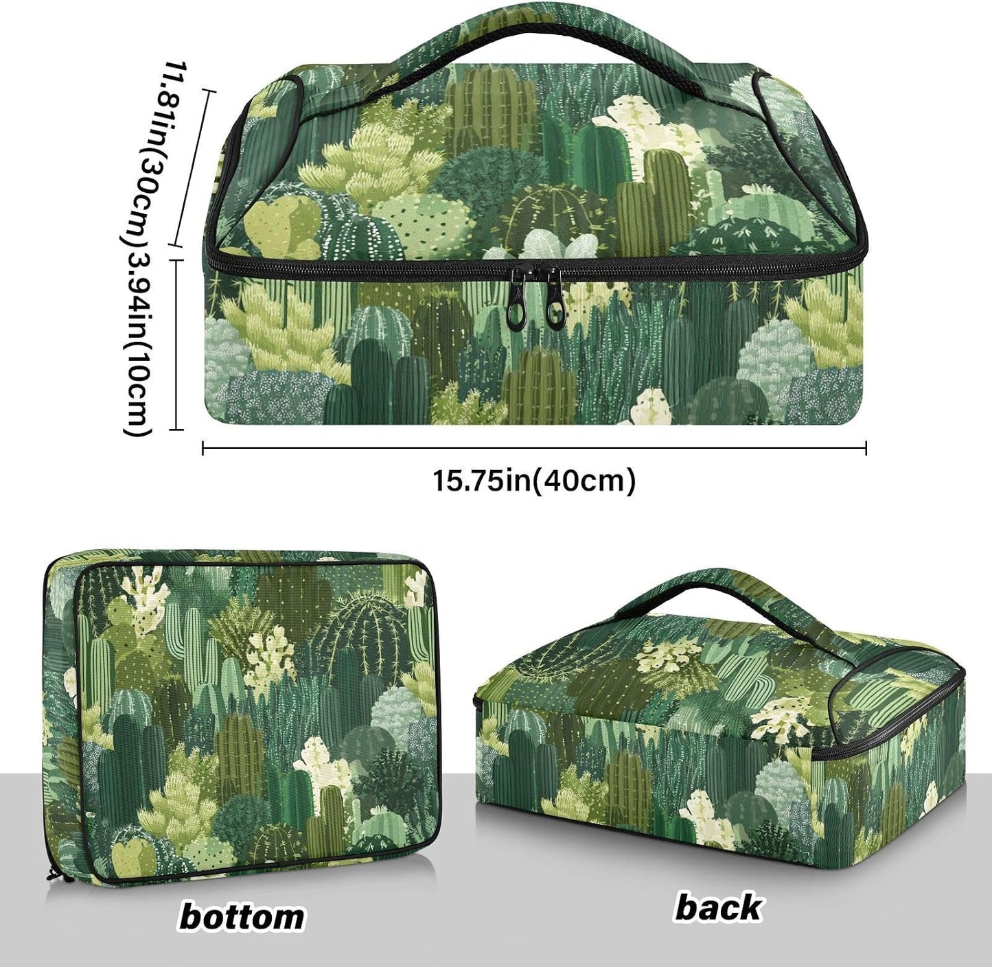 Casserole Carriers for Hot or Cold Food Reusable Casserole Dish Carrier Insulated Thermal Large Capacity Durable Perfect for Party Camping Family Gatherings Yellow Fish - Colors A