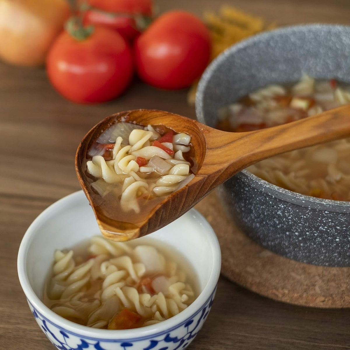 FAAY Original Eco-Friendly Wooden Serving Ladle