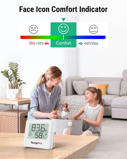 TempPro TempAir Hygrometer Indoor Thermometer for Home